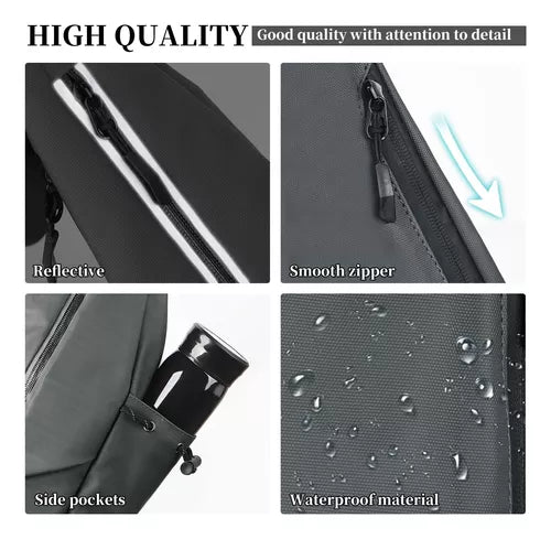 Bolso de hombro para hombre antirobo impermeable - “Protege lo que más importa, sin perder elegancia.”