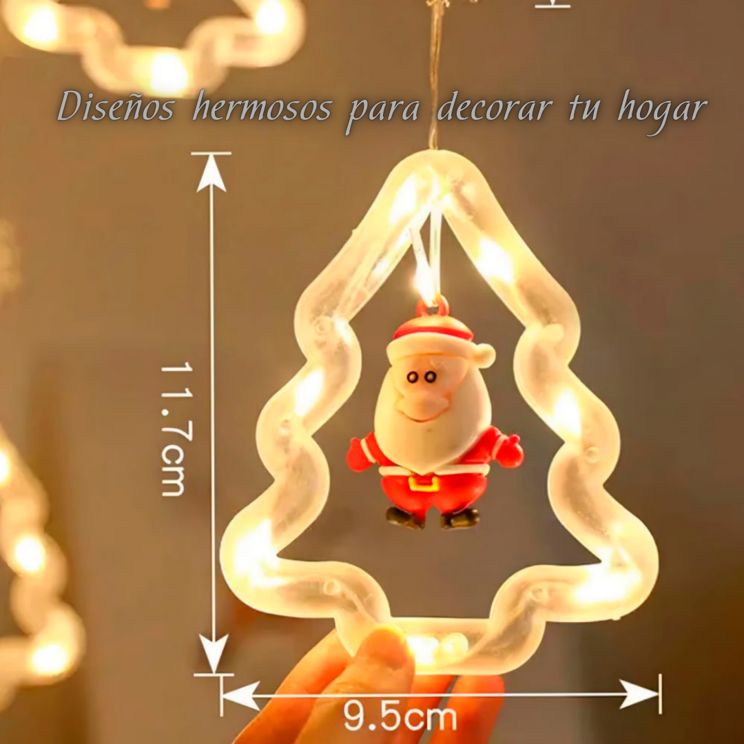 LumiFest – Cortina de Luces LED Navideñas Multicolor