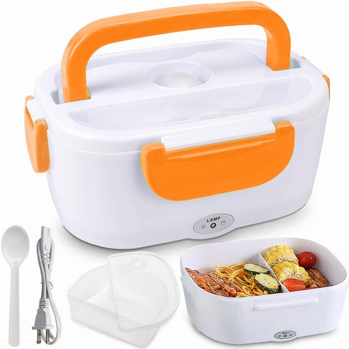 Lonchera Eléctrica Portátil 2 en 1 – Calienta tu comida en donde estés