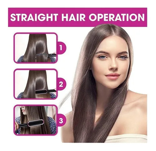 Cepillo Alisador Plancha 2en1 Black Days