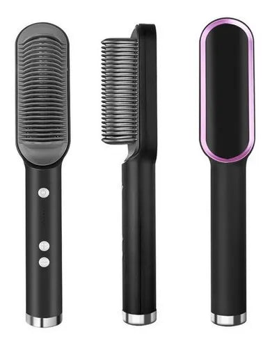 Cepillo Alisador Plancha 2en1 Black Days